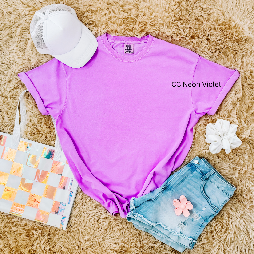 Comfort Colors T-Shirt - Neon Violet