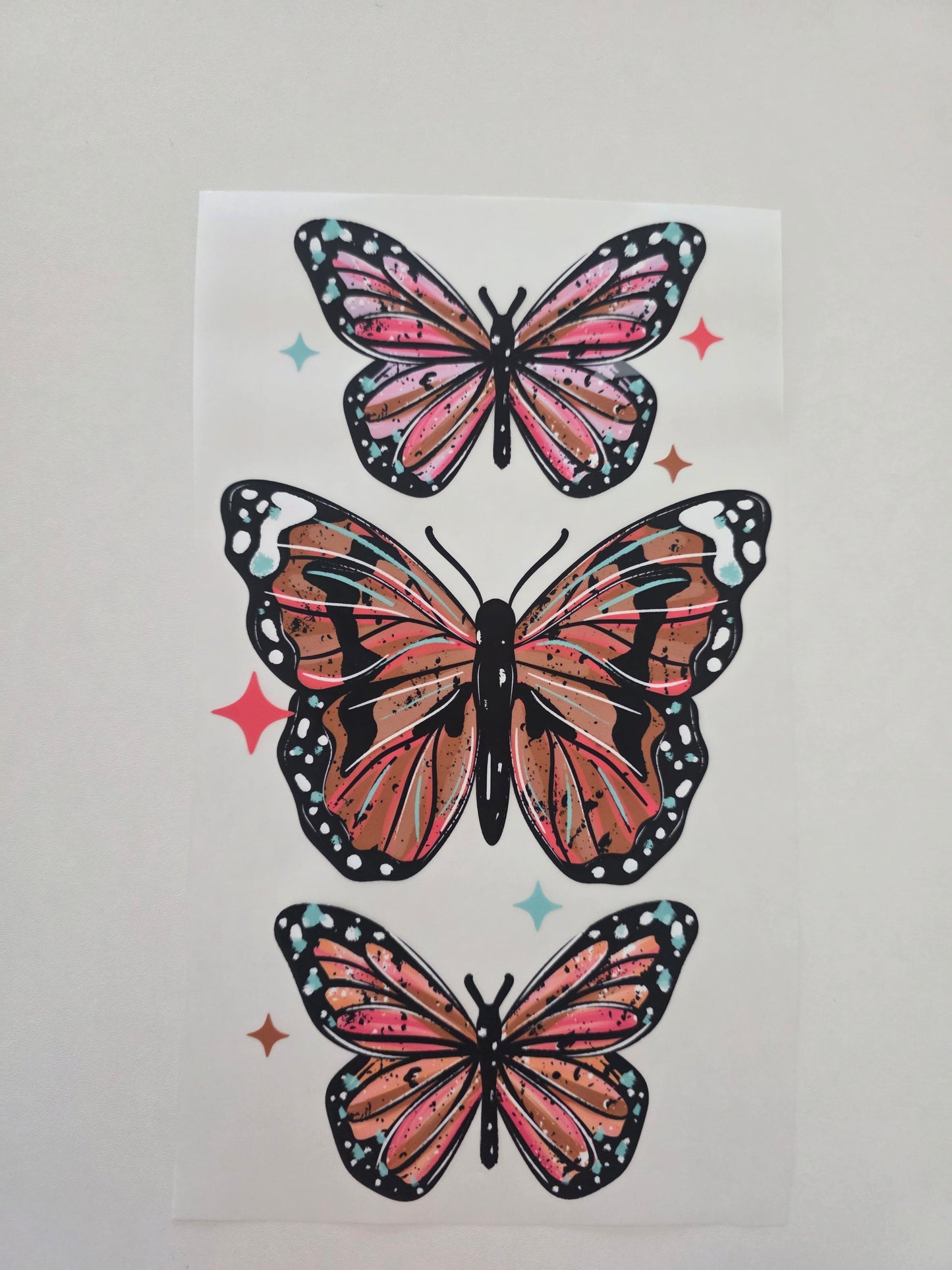 Three Butterflies