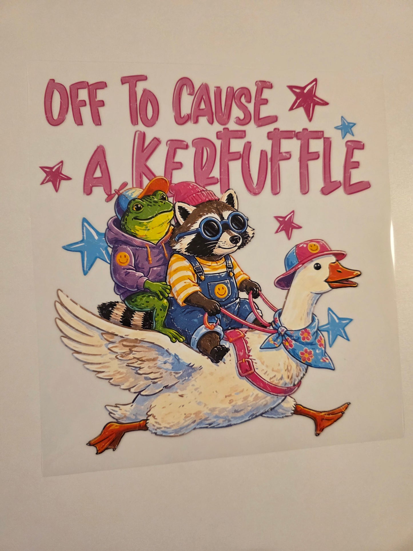 Off to Cause a Kerfuffle