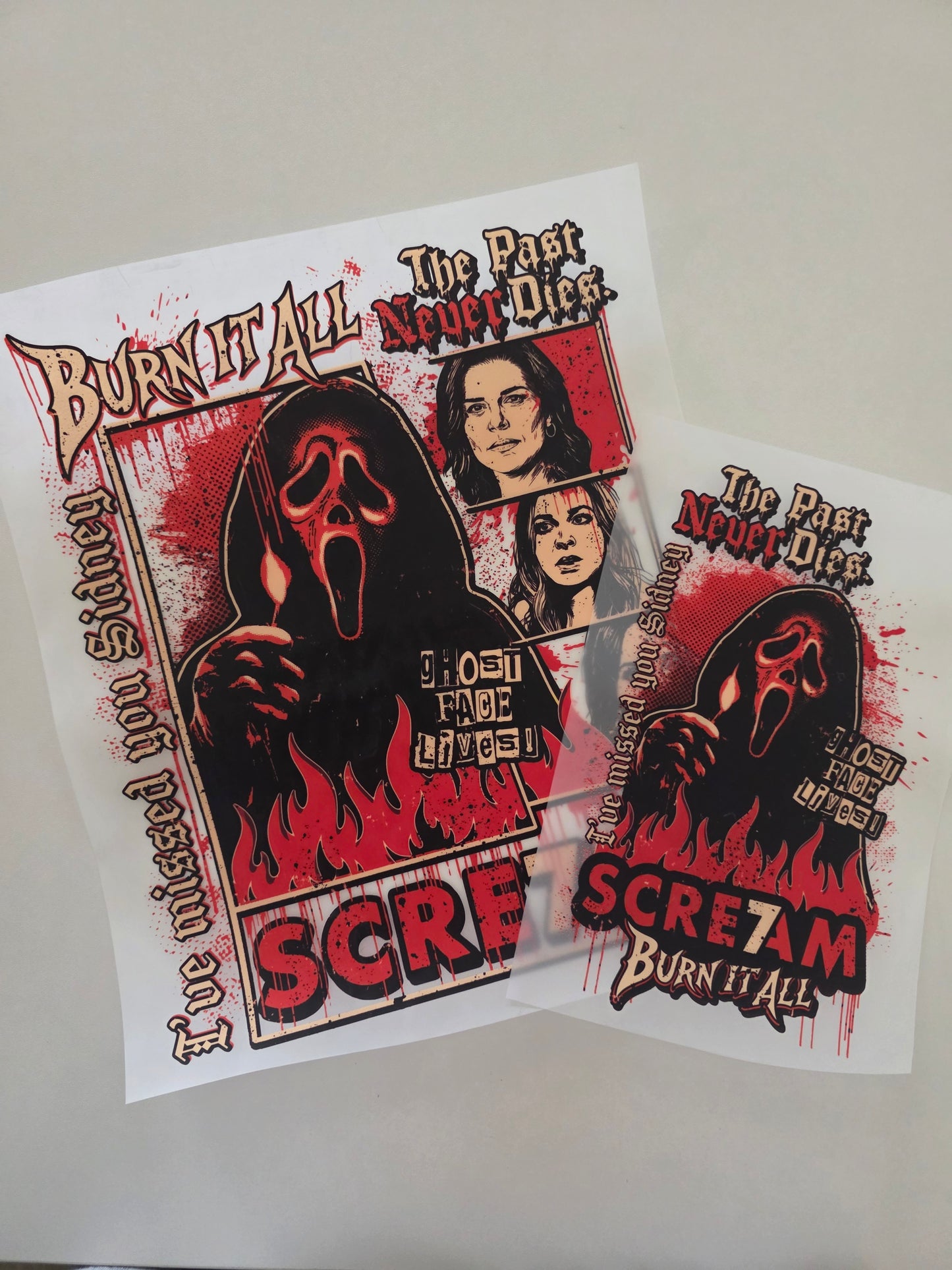 Burn it all Ghostface - Double Sleeve