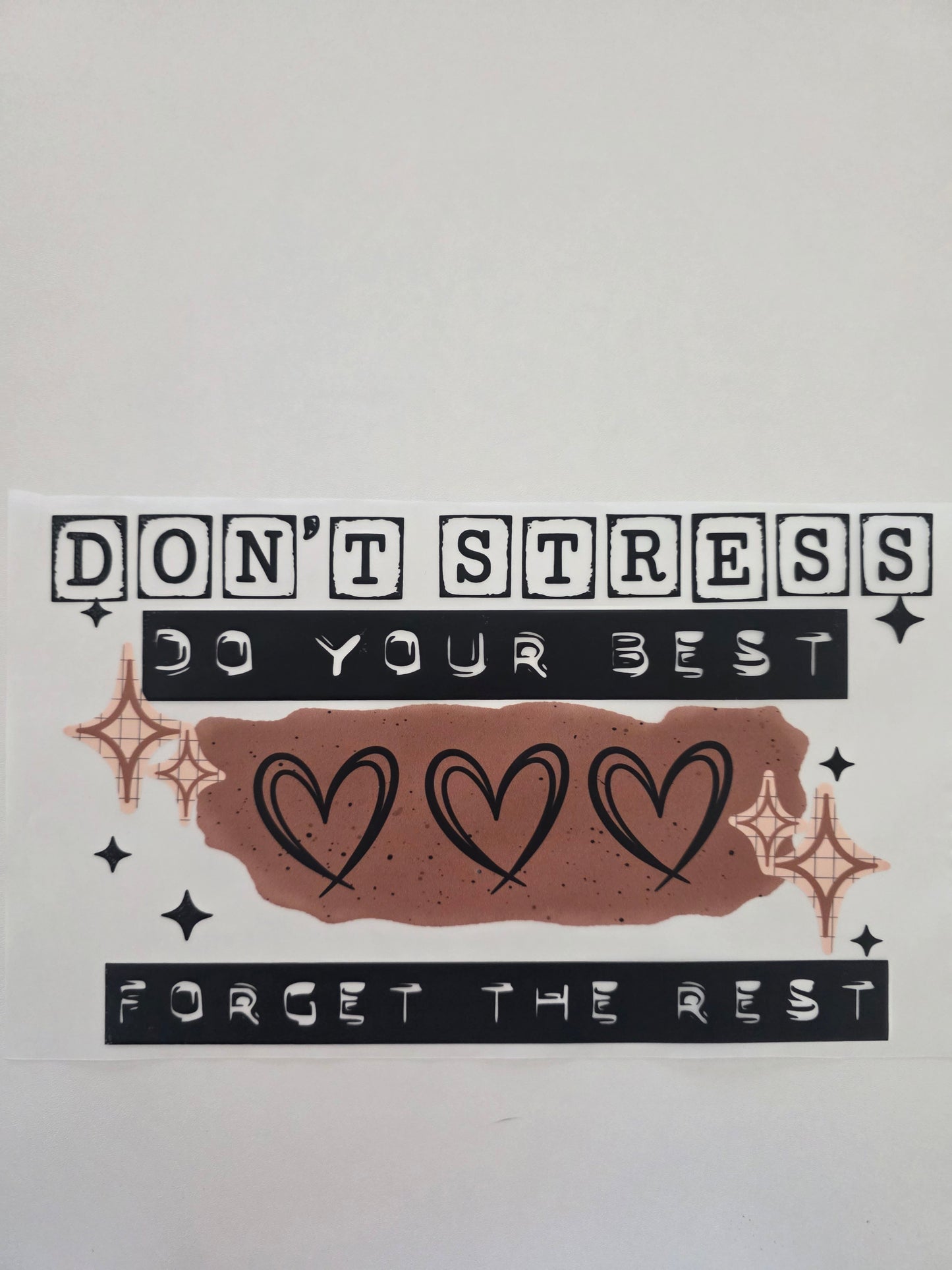 Don't Stress, Do Your Best