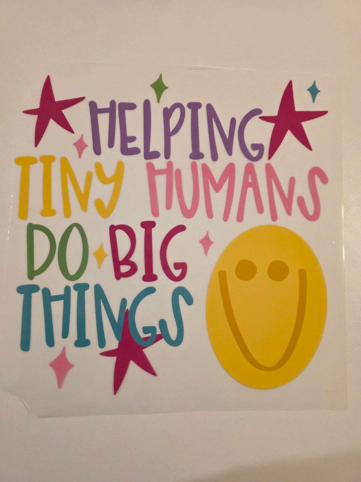 Helping Tiny Humans