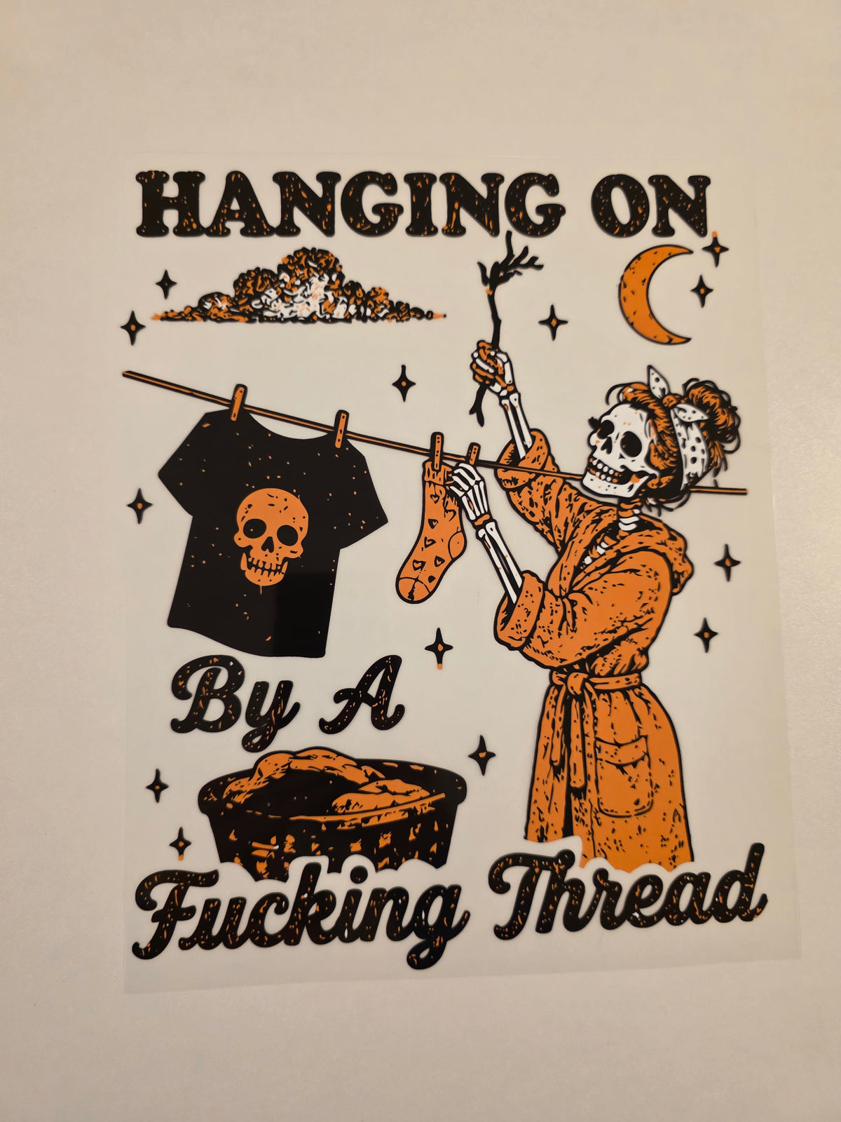 Hanging on by a F'ing Thread