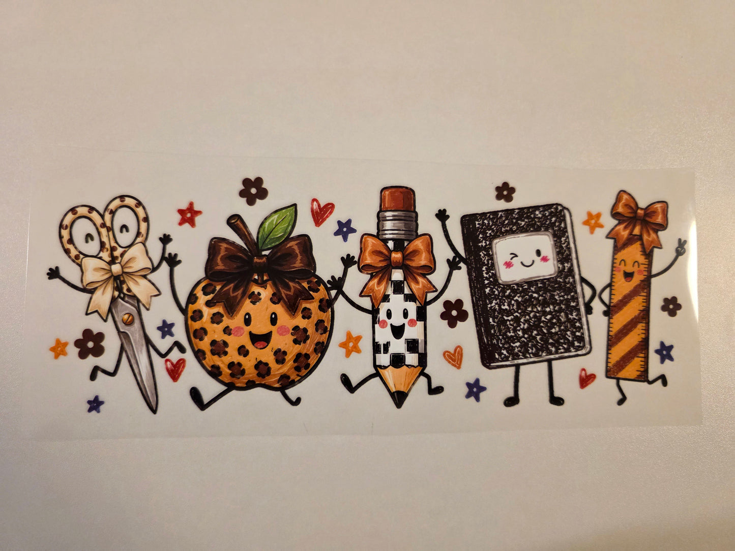 School - Leopard Doodle