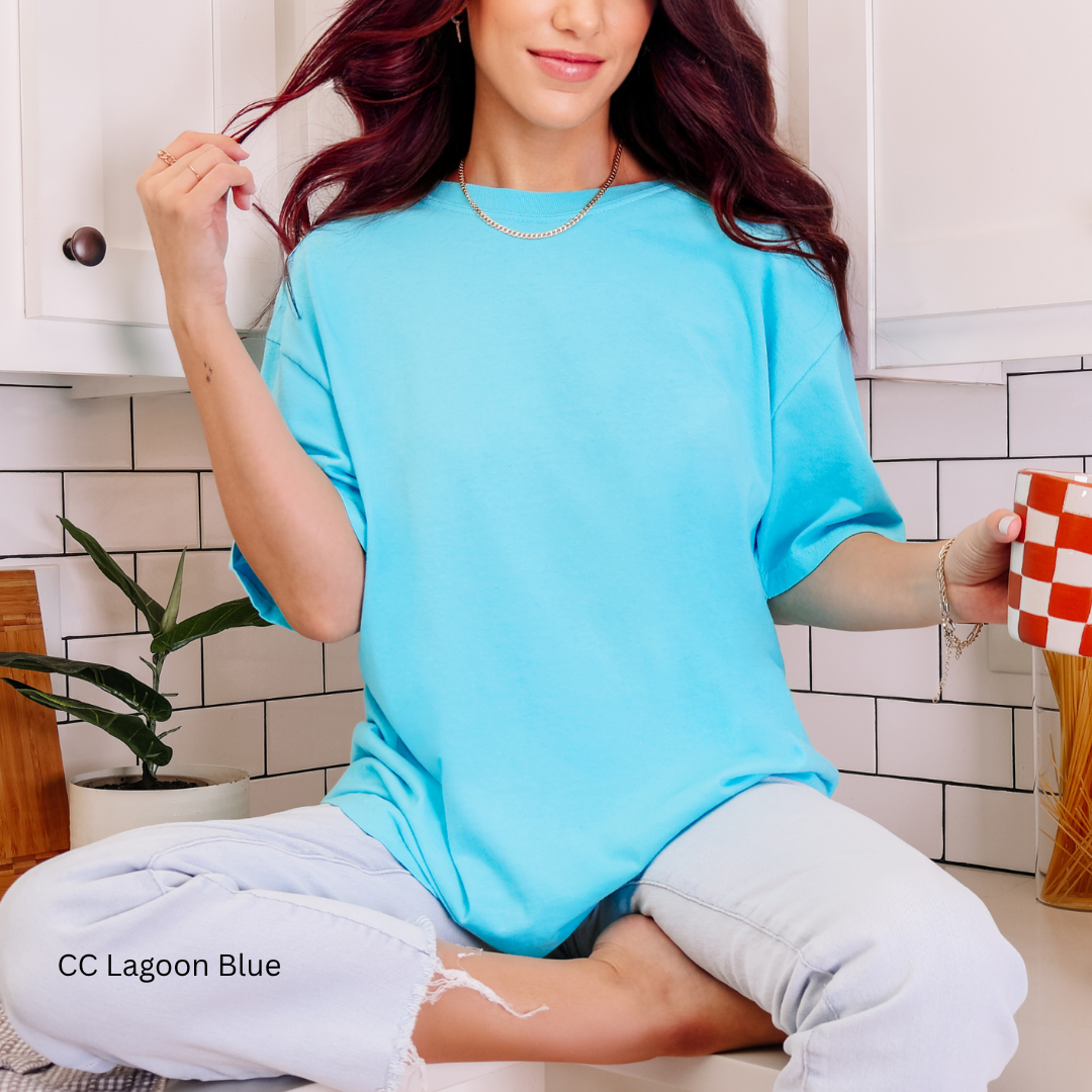 Comfort Colors T-Shirt - Lagoon Blue