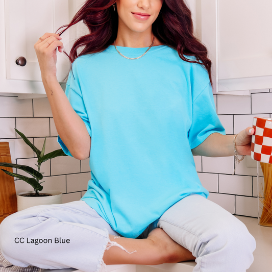 Comfort Colors T-Shirt - Lagoon Blue