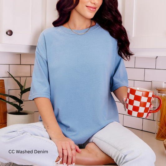 Comfort Colors T-Shirt - Washed Denim