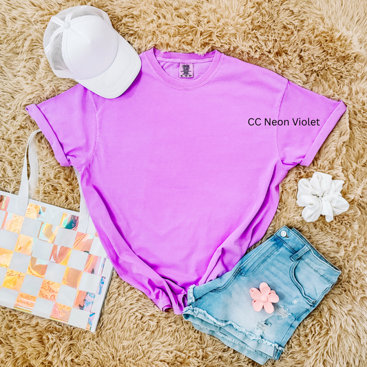 Comfort Colors T-Shirt - Neon Violet