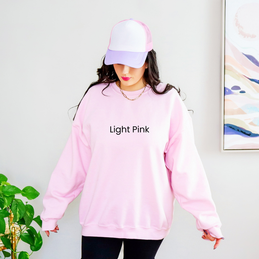 Gildan Crewneck - Light Pink