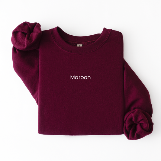 Gildan Crewneck - Maroon