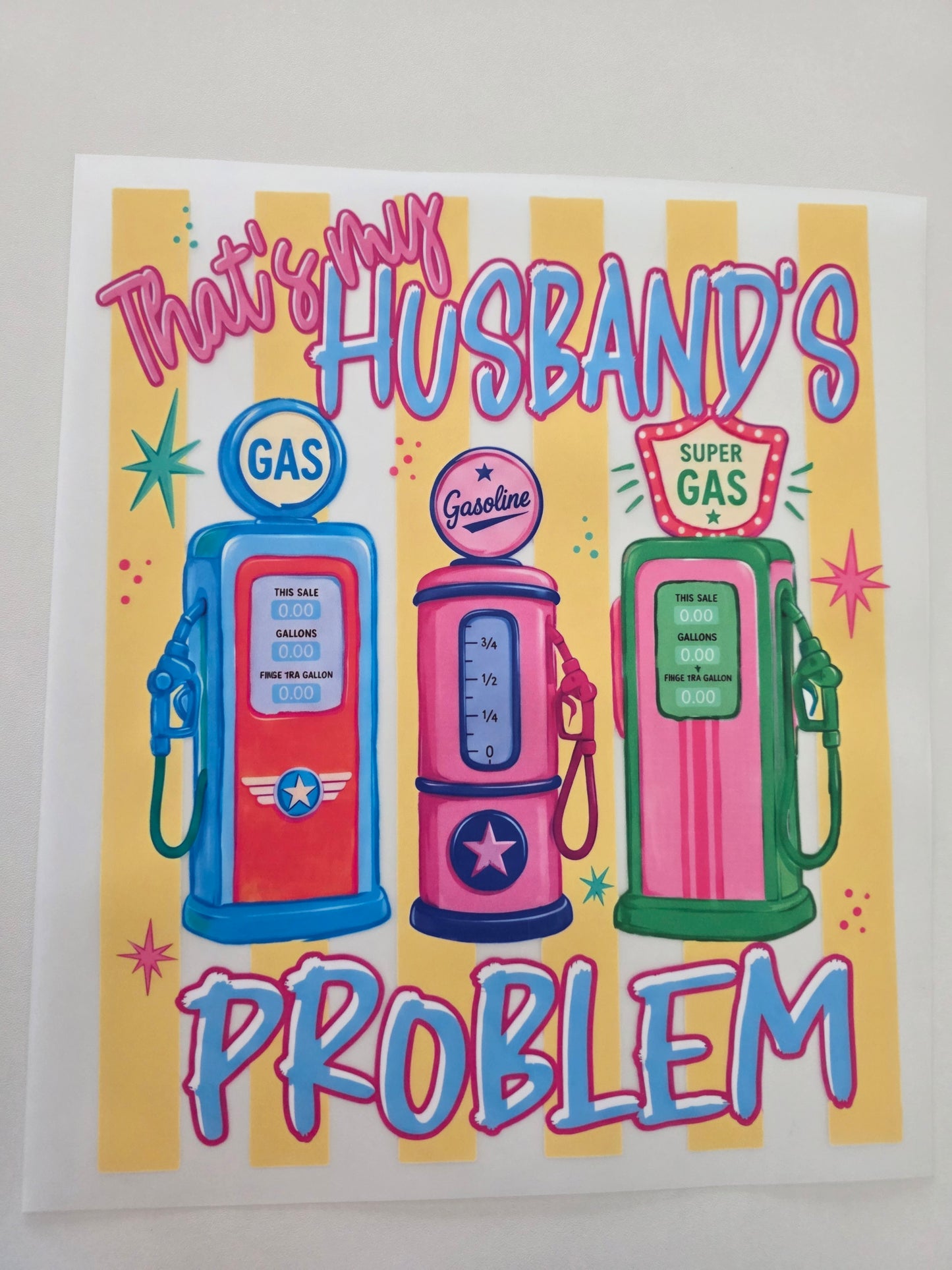 Thats my husband's problem