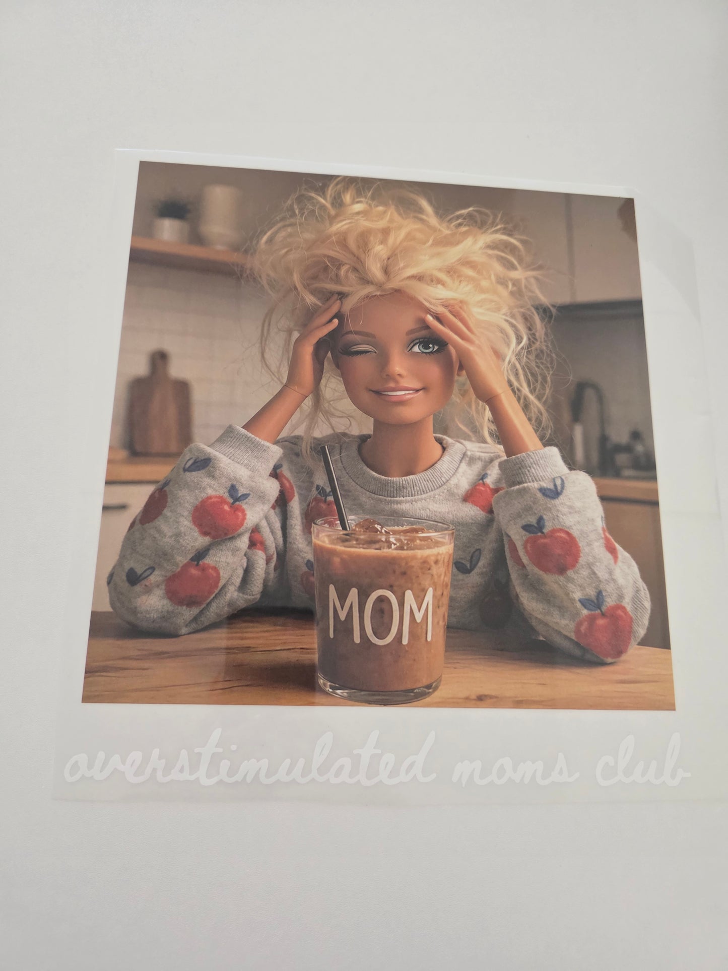 Barbie - Overstimulated Mom (White)