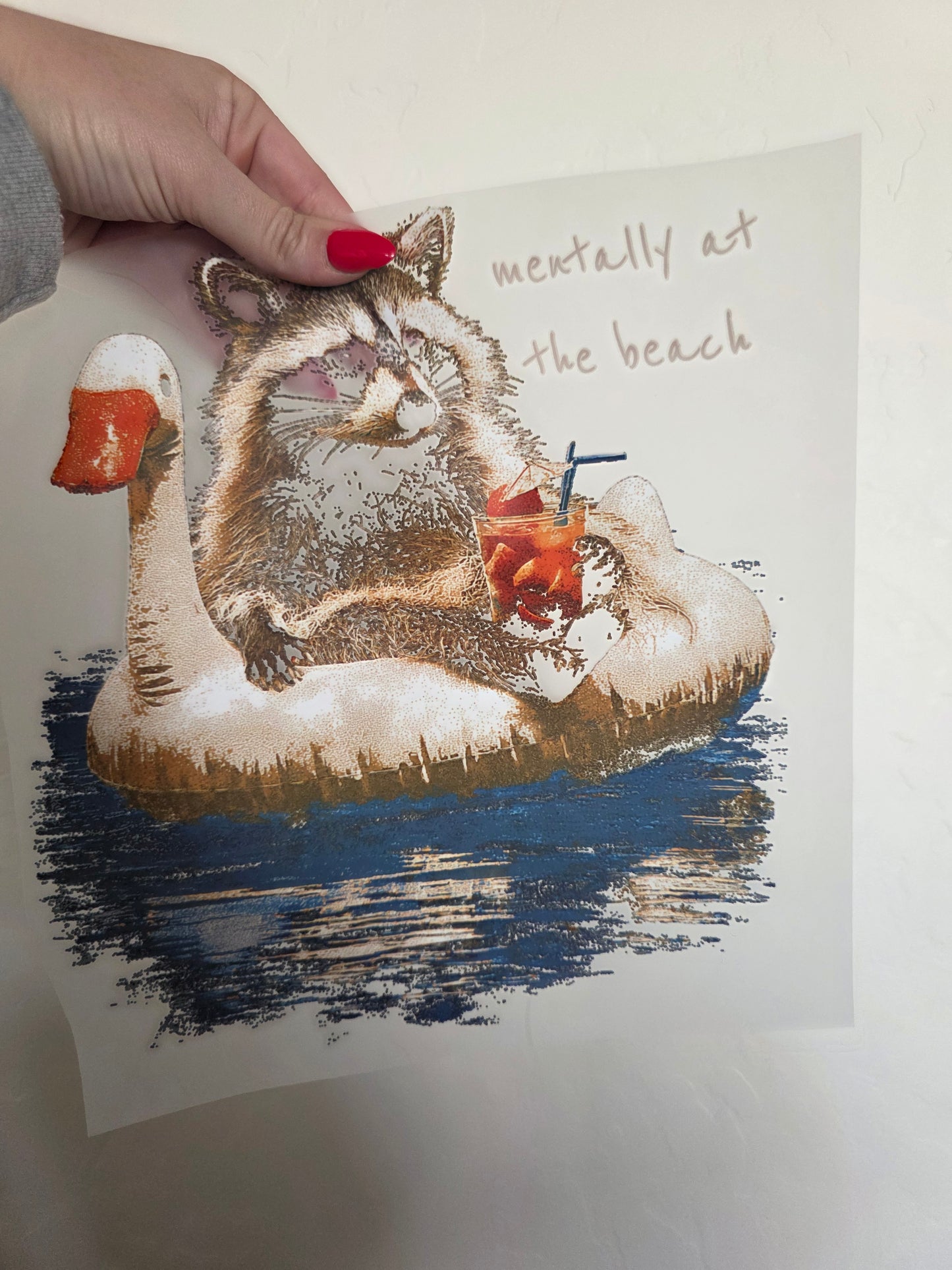 Raccoon Floaty - Vintage