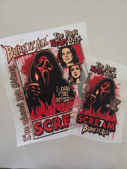 Burn it all Ghostface - Double Sleeve