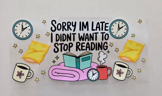 B16 - Sorry I'm late, I didn't want to stop reading