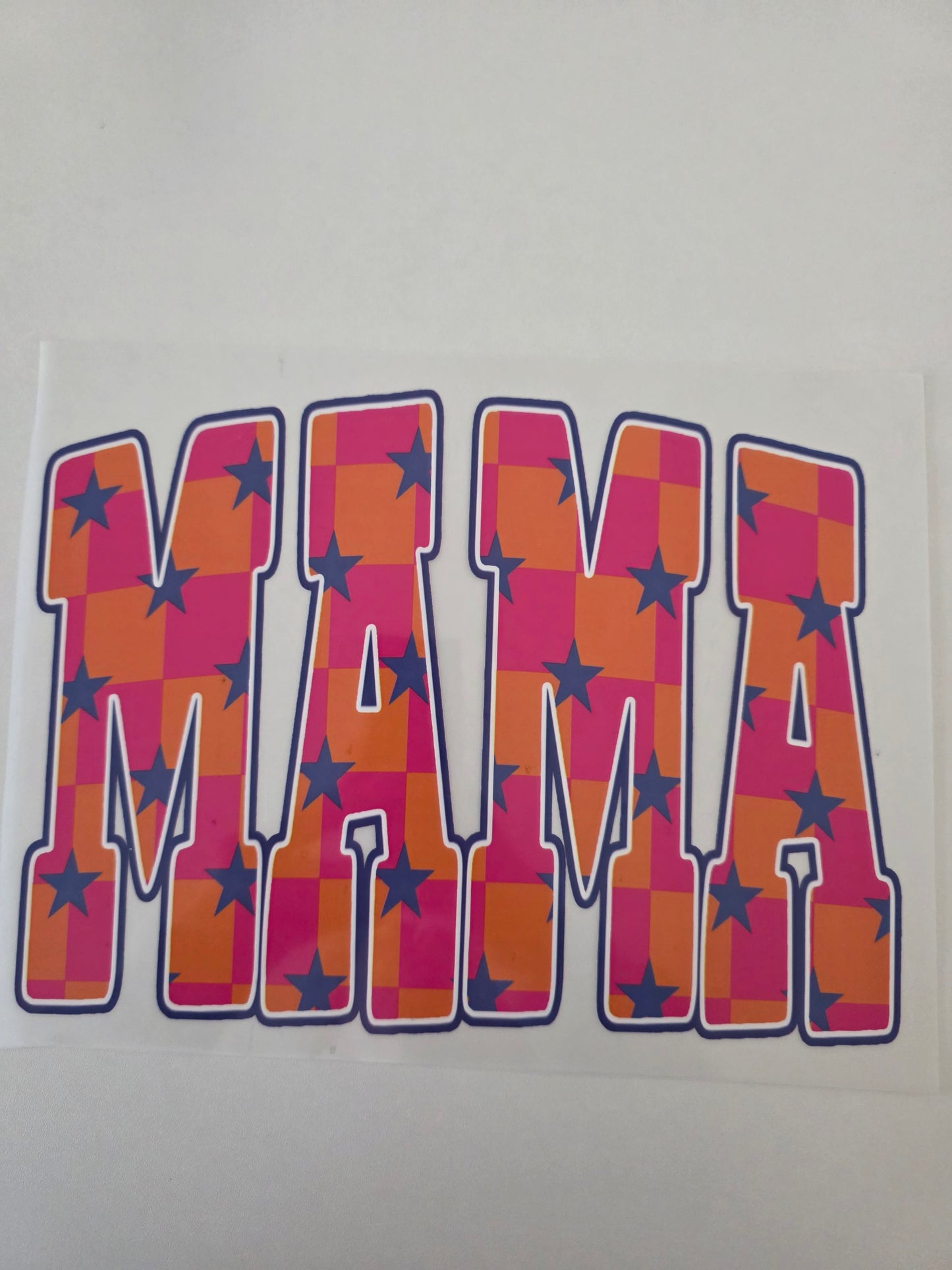 Star Checkered Mama