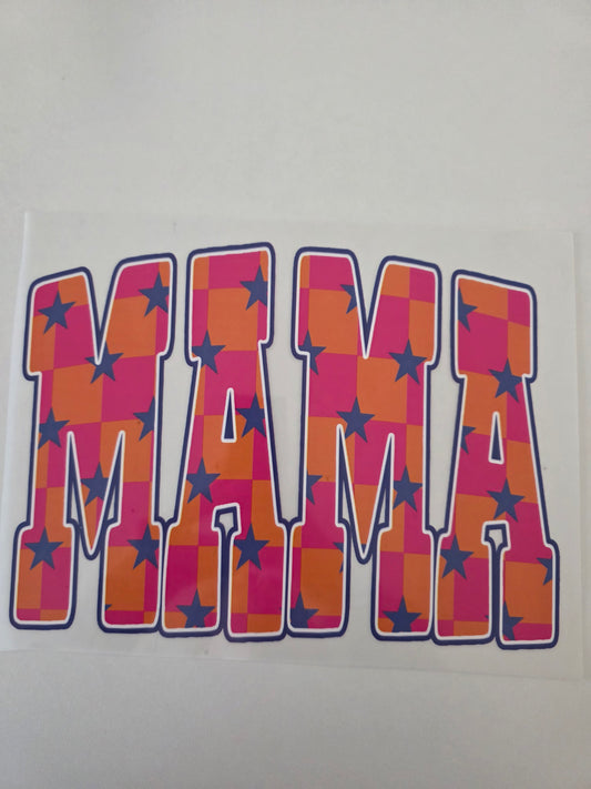 Star Checkered Mama