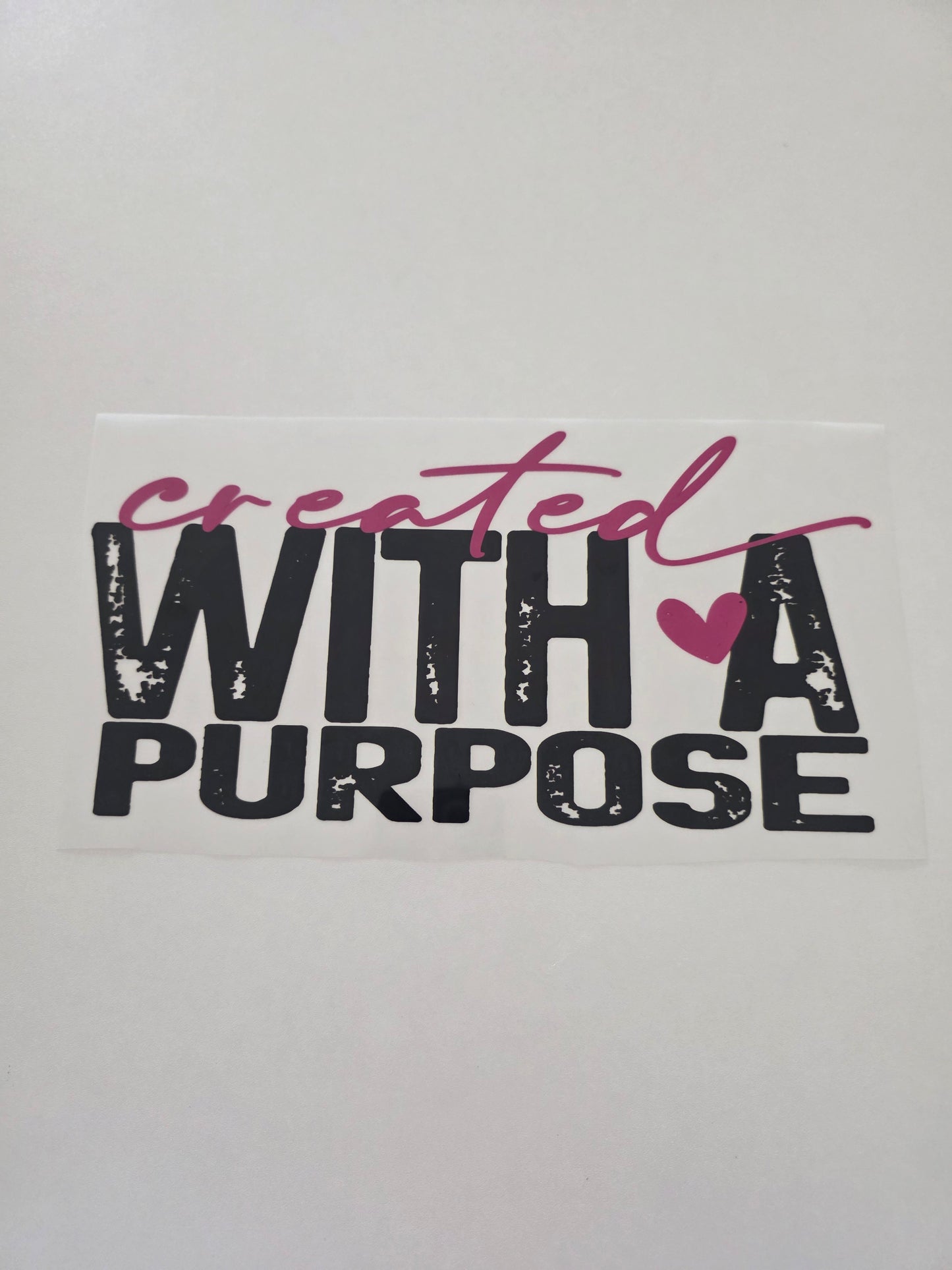 Created With A Purpose