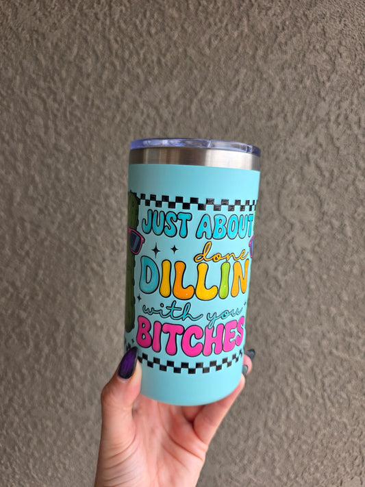 20 oz Stainless Steel Tumbler - Pickle