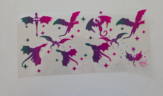 B37 - Fourth Wing - Neon Dragons