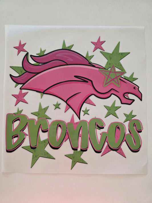 Pink Broncos