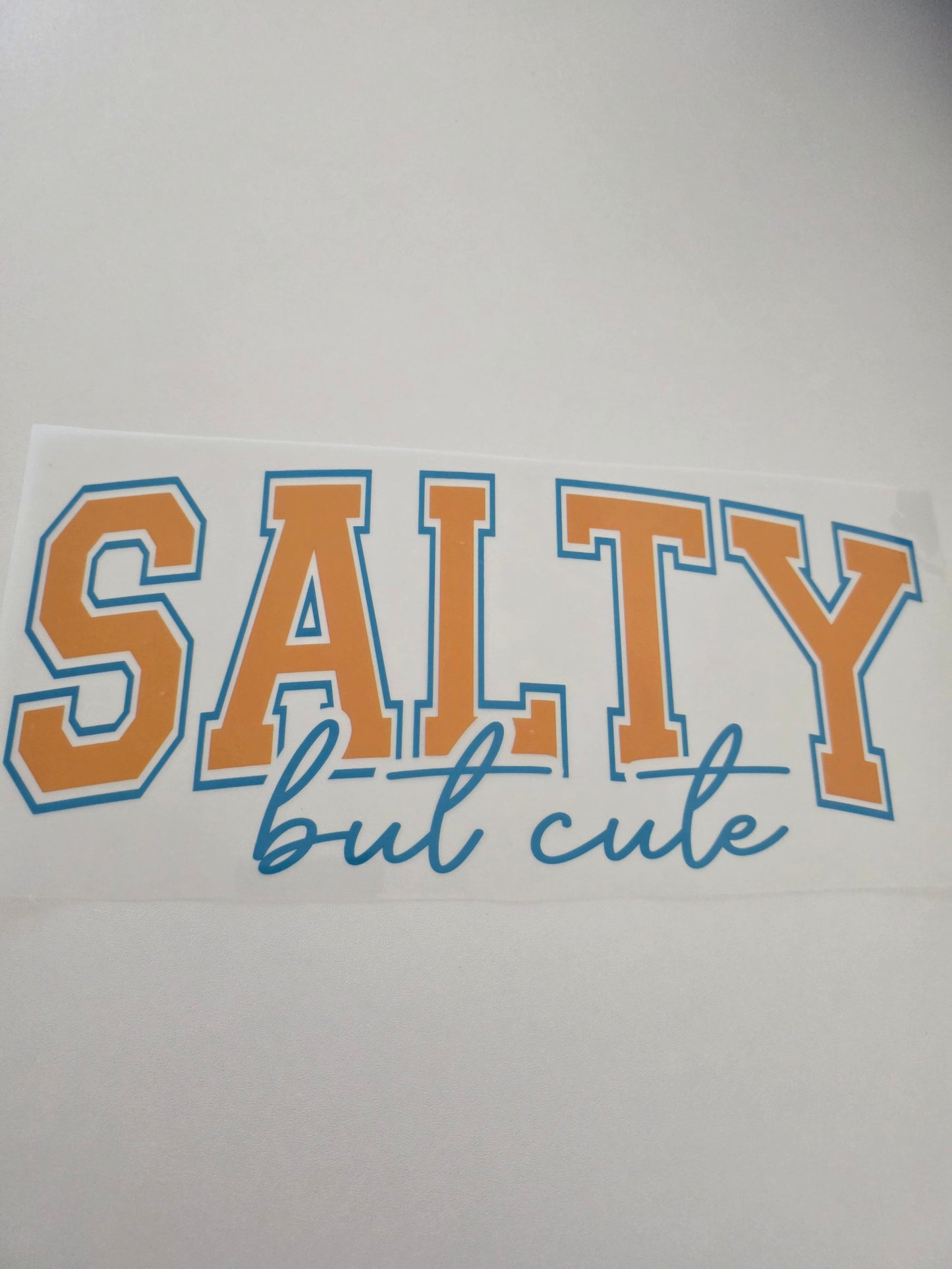 Salty but Cute