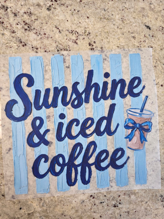 Sunshine & Iced Coffee