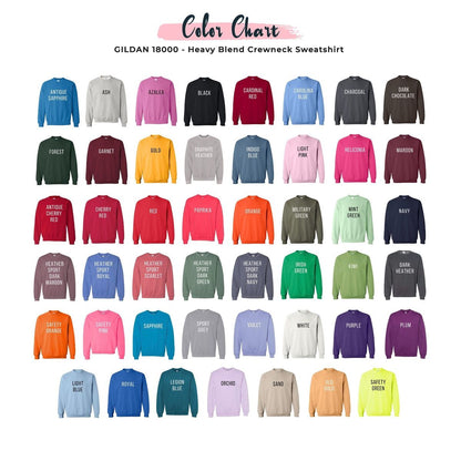 Crewnecks (Gildan & Jerzees): Two for $60