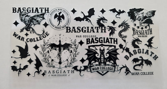 B45 - Fourth Wing - Basgiath War College (Black)