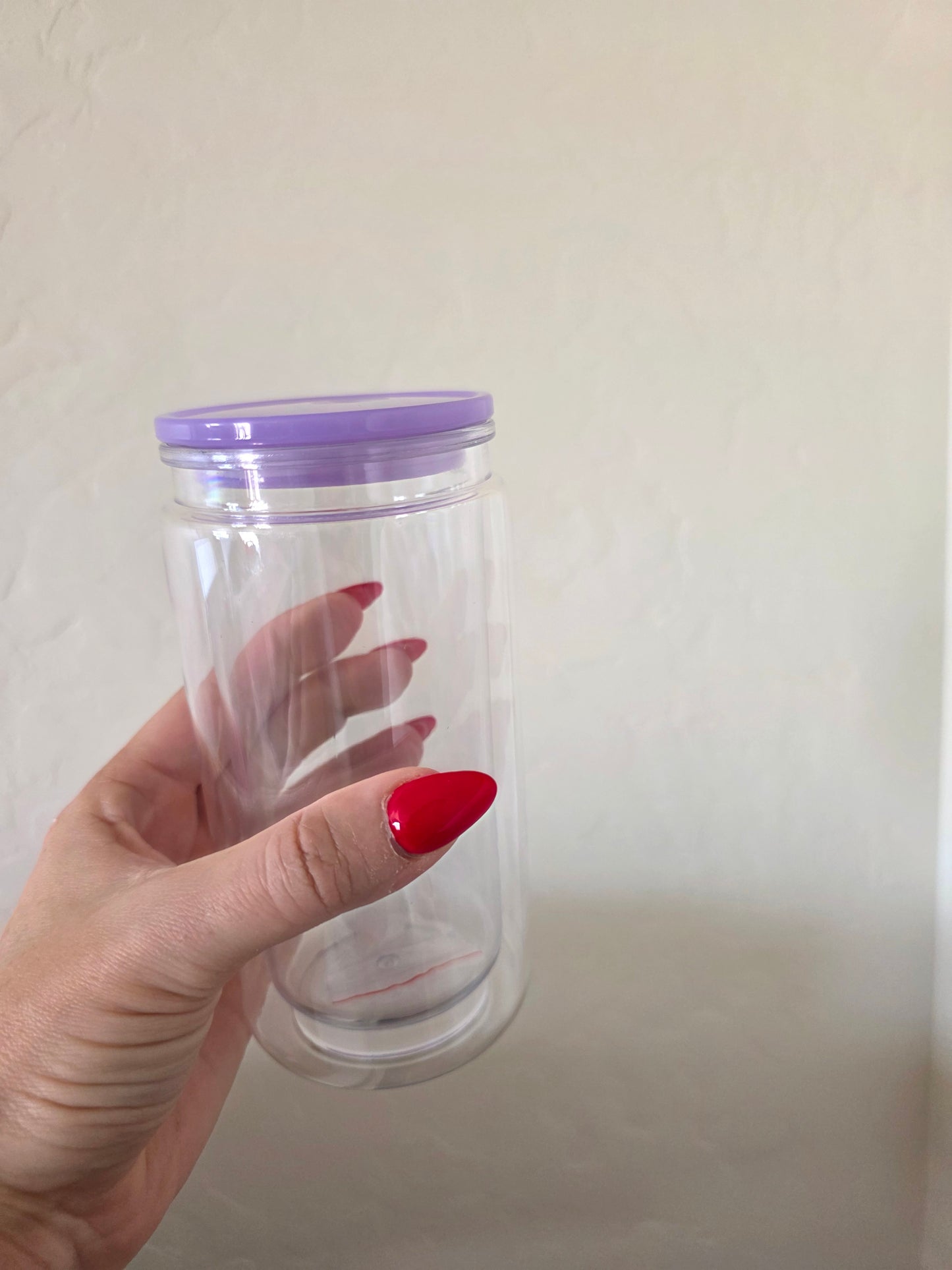 16oz Acrlyic Snowglobe Tumbler