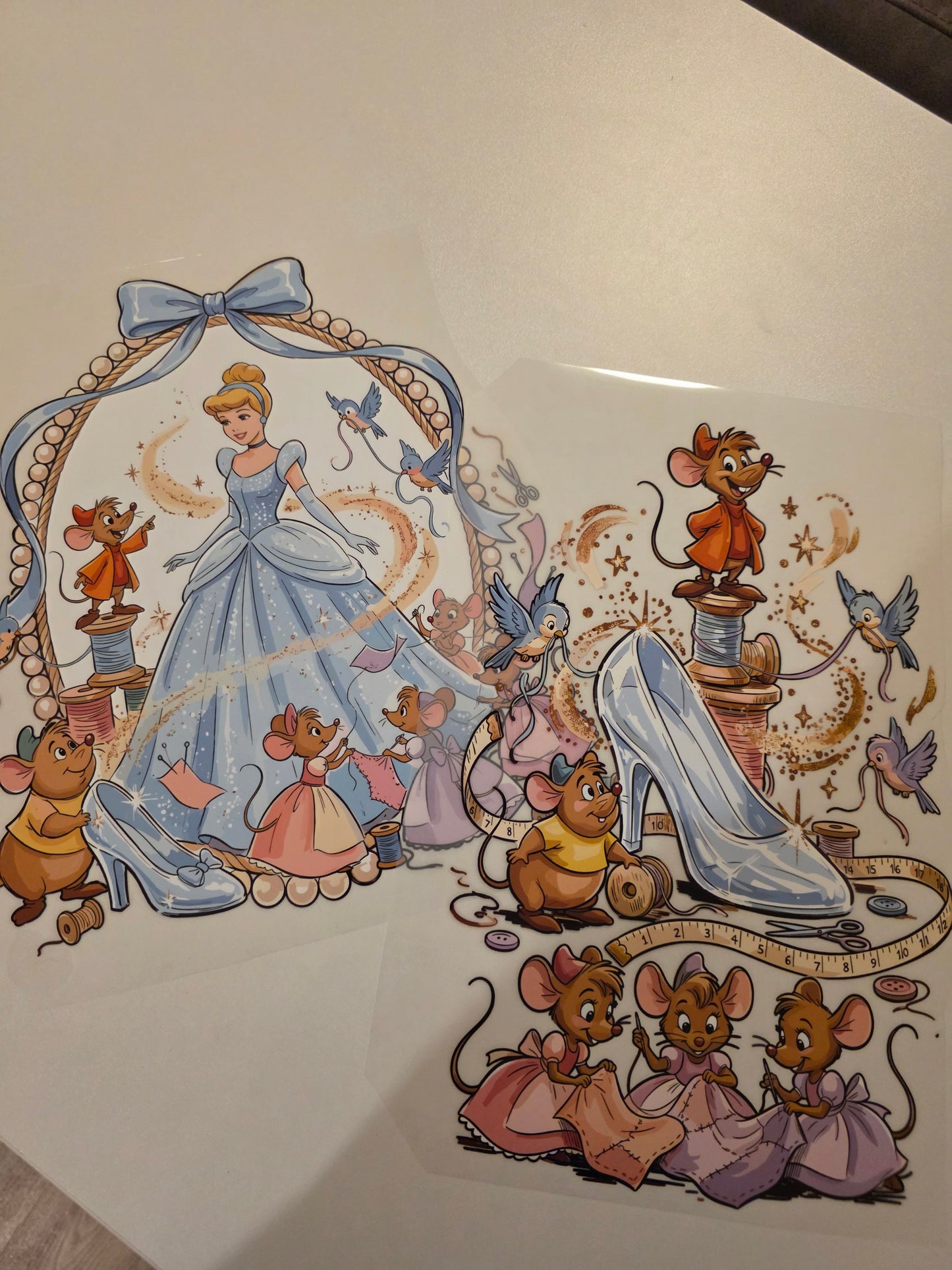 Cinderella- Front & Back