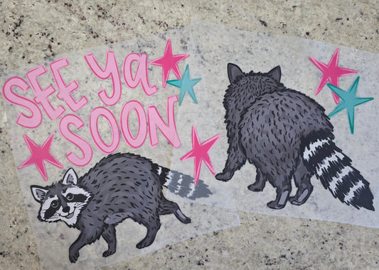 Raccoon - See you soon (Double Print)