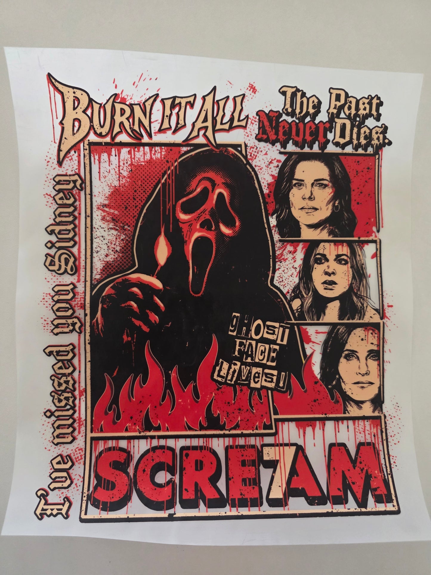 Burn it all Ghostface - Double Sleeve