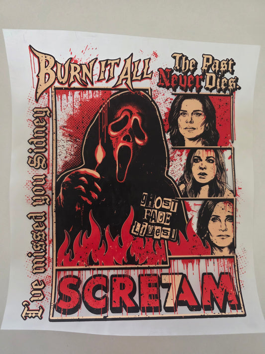 Burn it all Ghostface - Double Sleeve