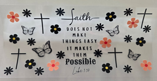 F6 - Faith does not make things easy