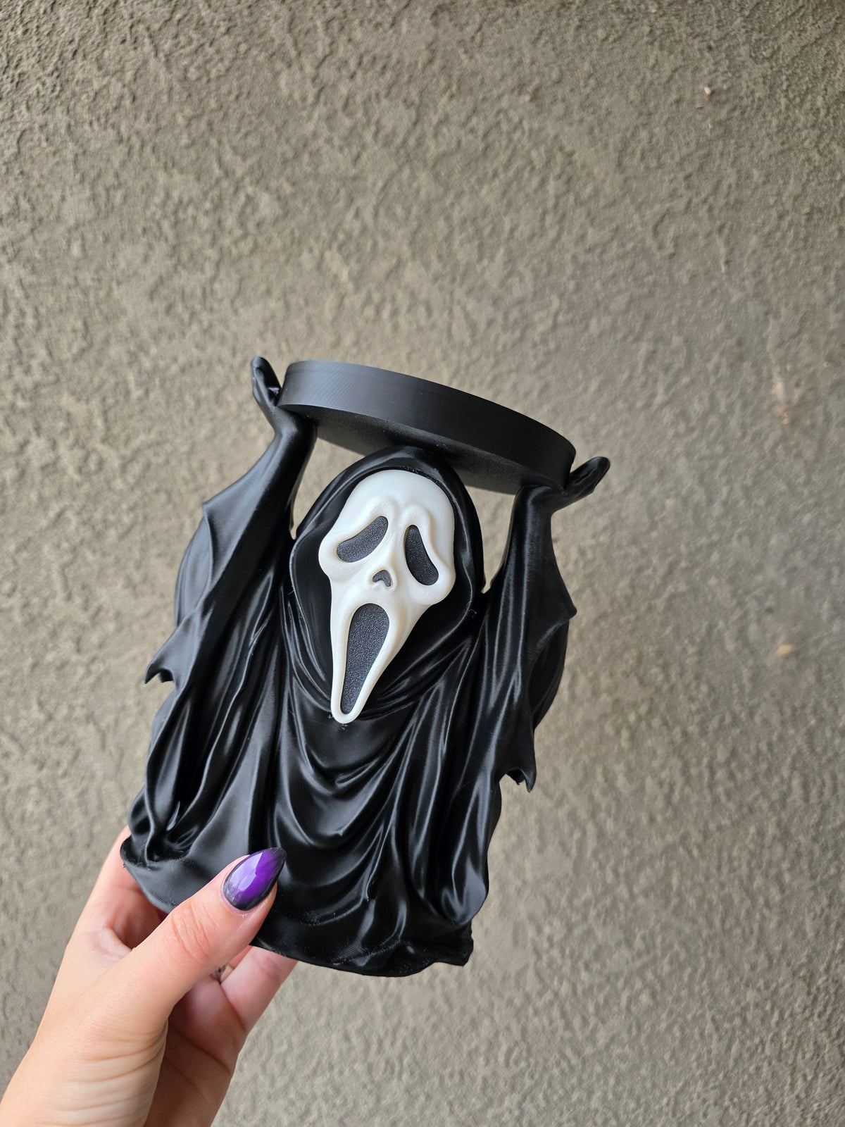 Ghostface Candle Holder - 3D Printed