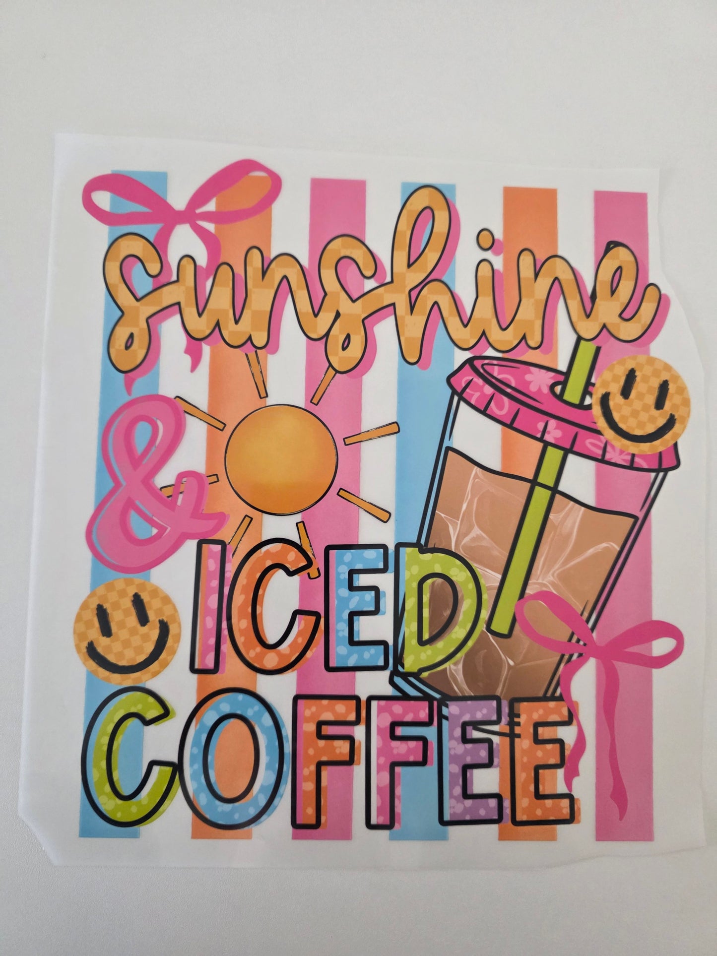 Sunshine & Iced Coffee