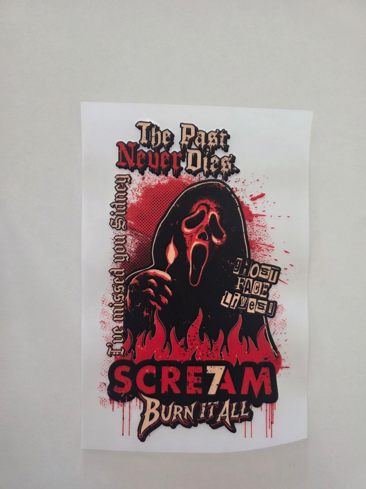 Burn it all Ghostface - Double Sleeve