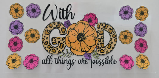 F1 - With God, all things are possible