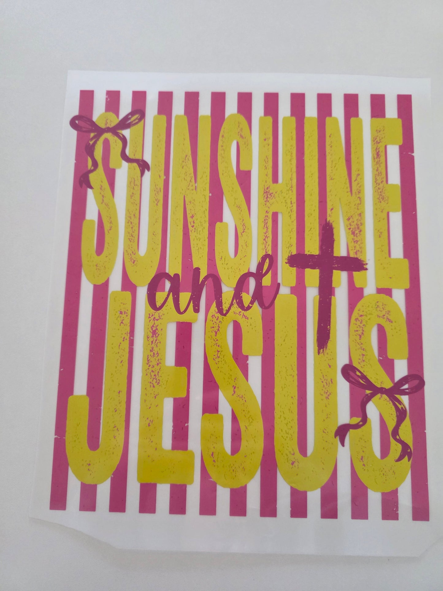Sunshine & Jesus