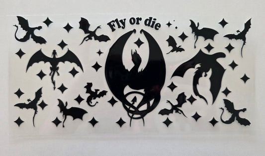 B42 - Fourth Wing - Fly or Die (Black)