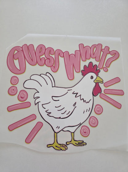 Guess What, Chicken Butt (Font & Back)