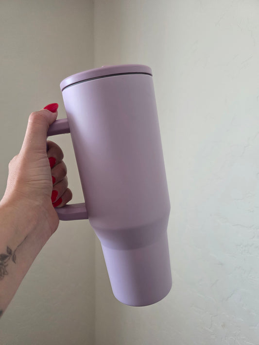 40oz Stainless Steel Tumbler - Purple