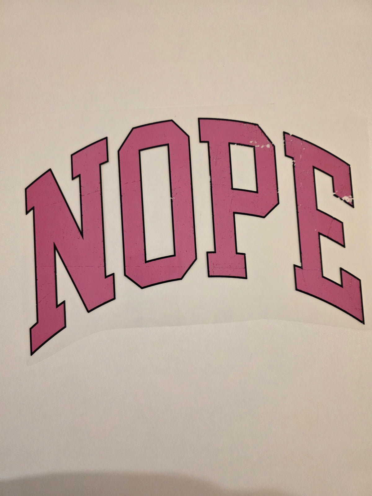 Nope - Pink